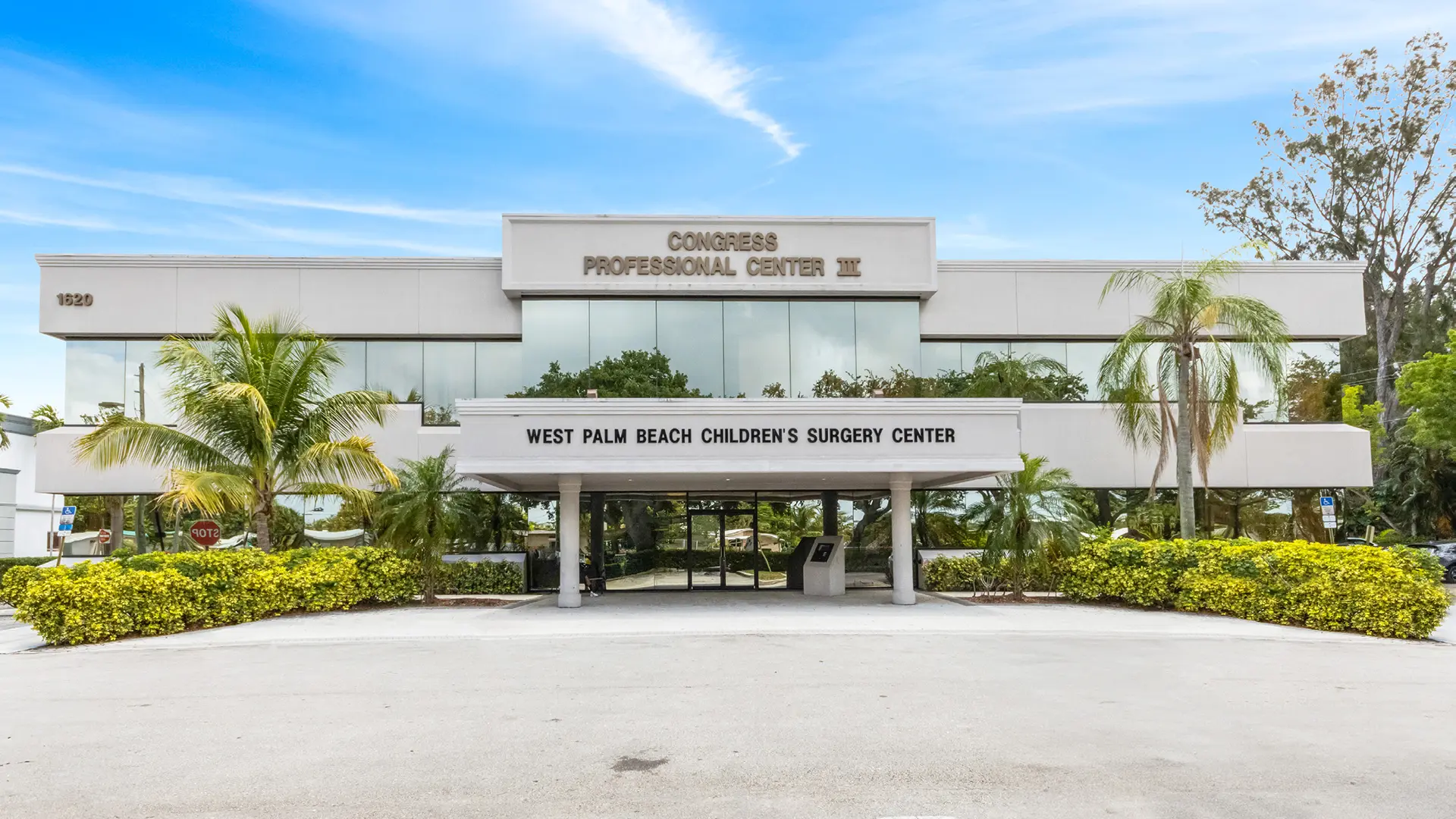 Congress Professional Center III outside front view of building